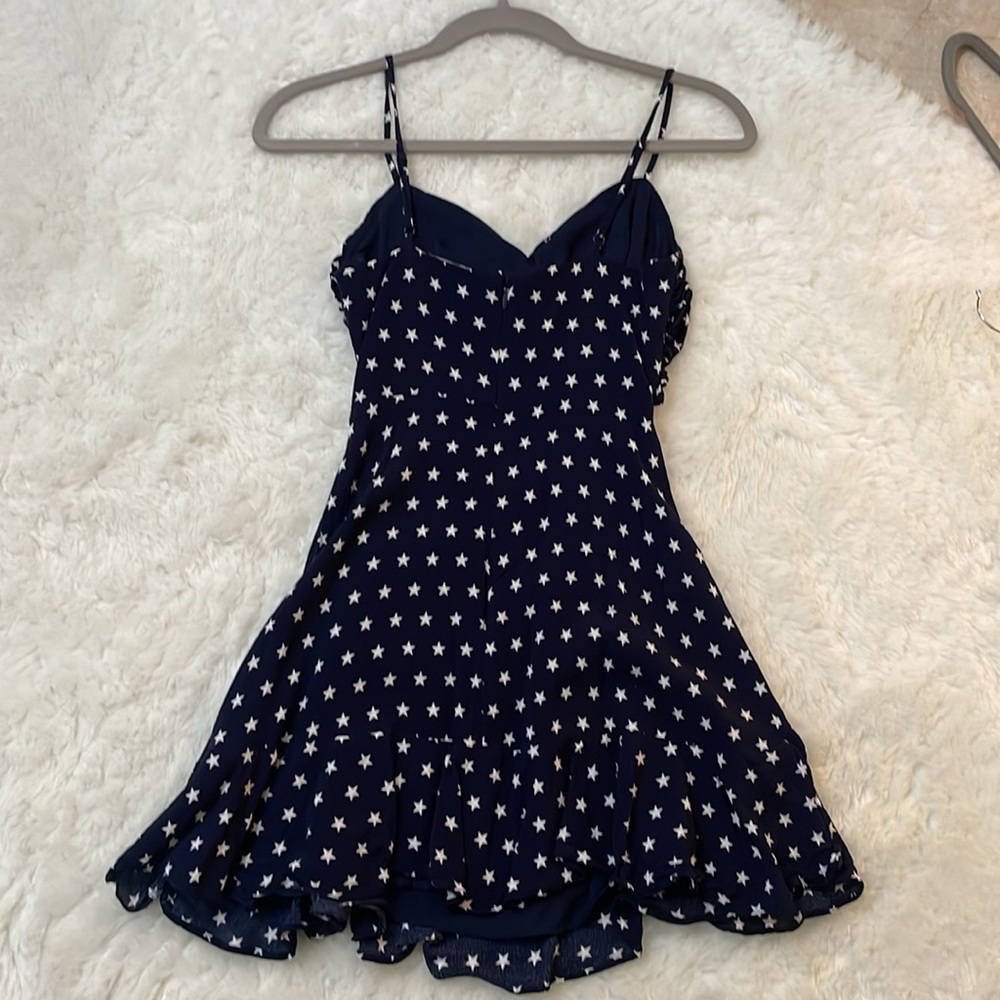 Lovers + Friends Navy Star Print Dress - Picture 5 of 10